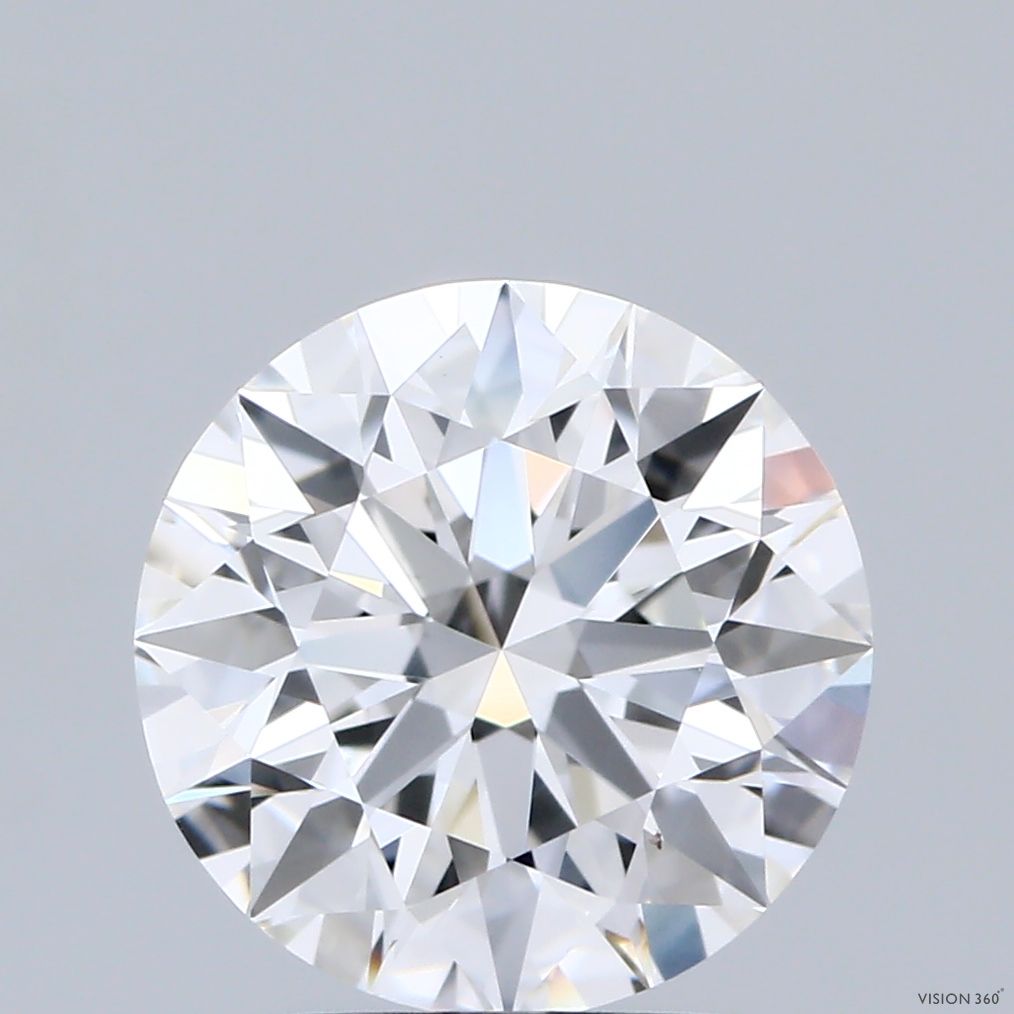 2.50 ct. round Lab Grown Diamond front image