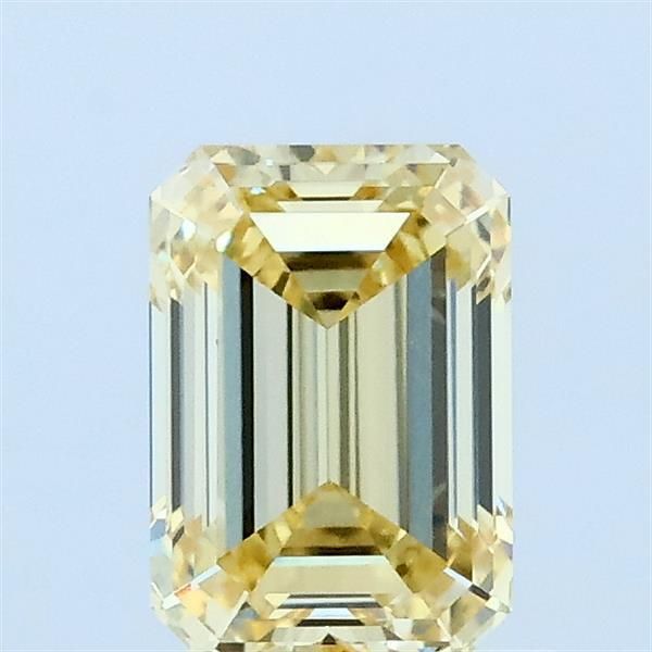 1.01 CT Fancy Yellow EMERALD