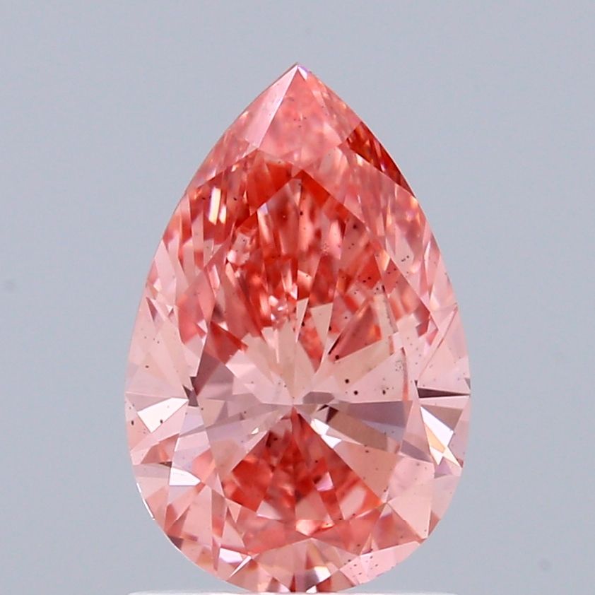 1.28 CT Fancy Vivid Pink PEAR