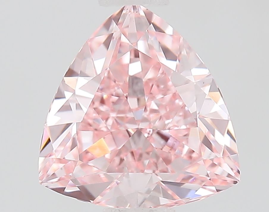 1.02 CT Fancy Intense Pink TRIANGULAR