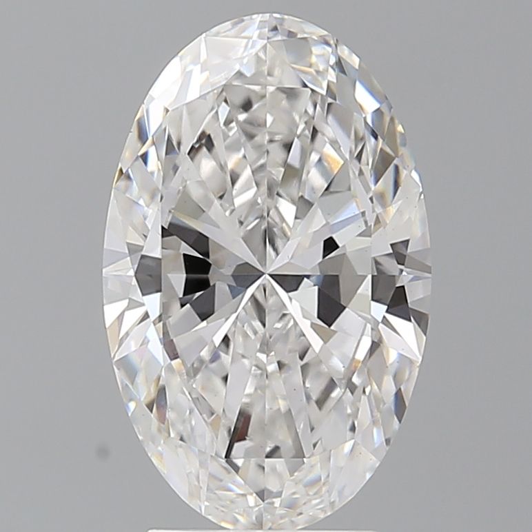 3.50 ct. oval Lab Grown Diamond front image