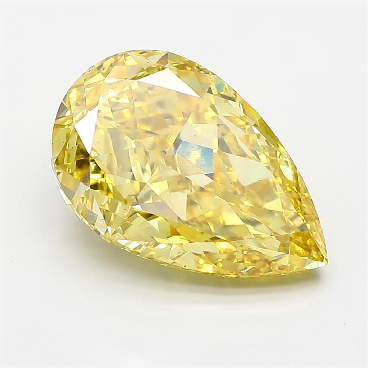 7.06 ct. pear Lab Grown Diamond front image