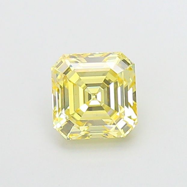 1.5 CT Fancy Yellow ASSCHER