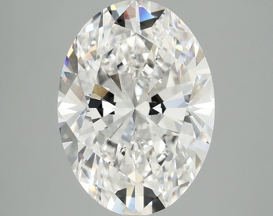 5.07 ct. oval Lab Grown Diamond front image