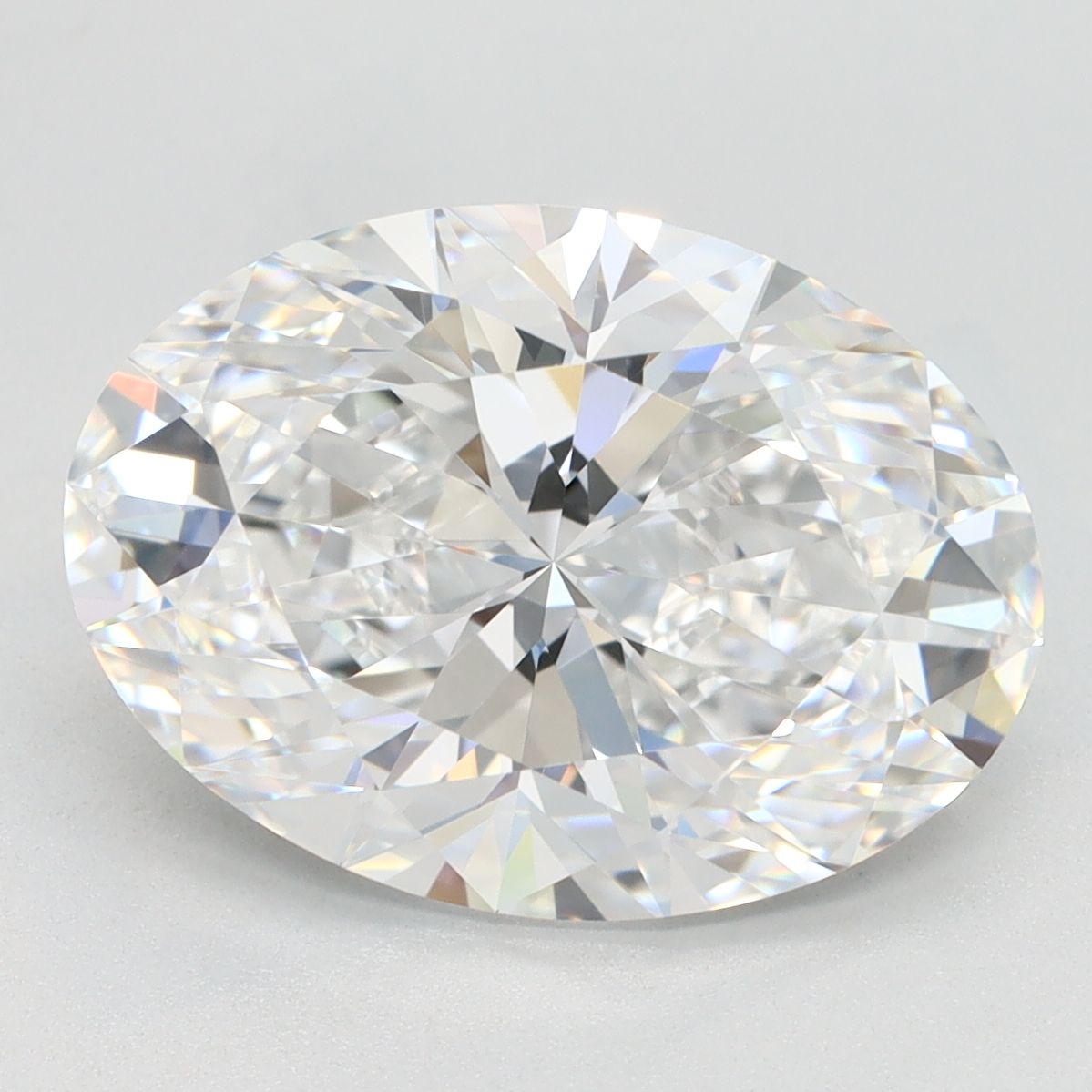 4.42 ct. oval Lab Grown Diamond front image