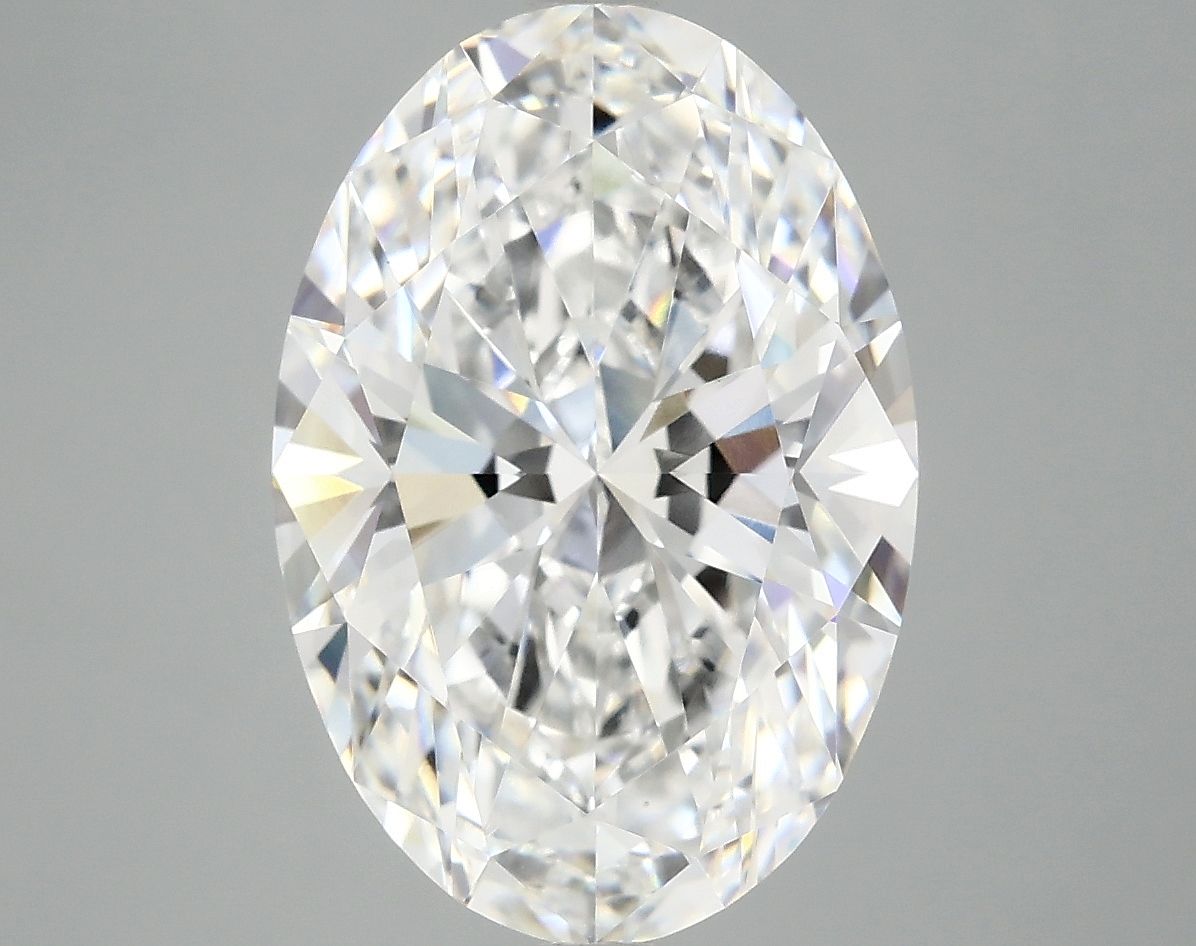 5.09 ct. oval Lab Grown Diamond front image
