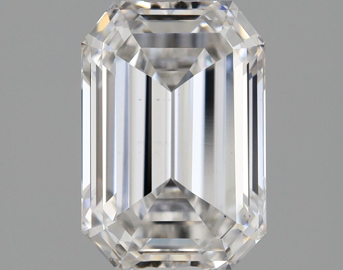 1.72 ct. emerald Lab Grown Diamond front image