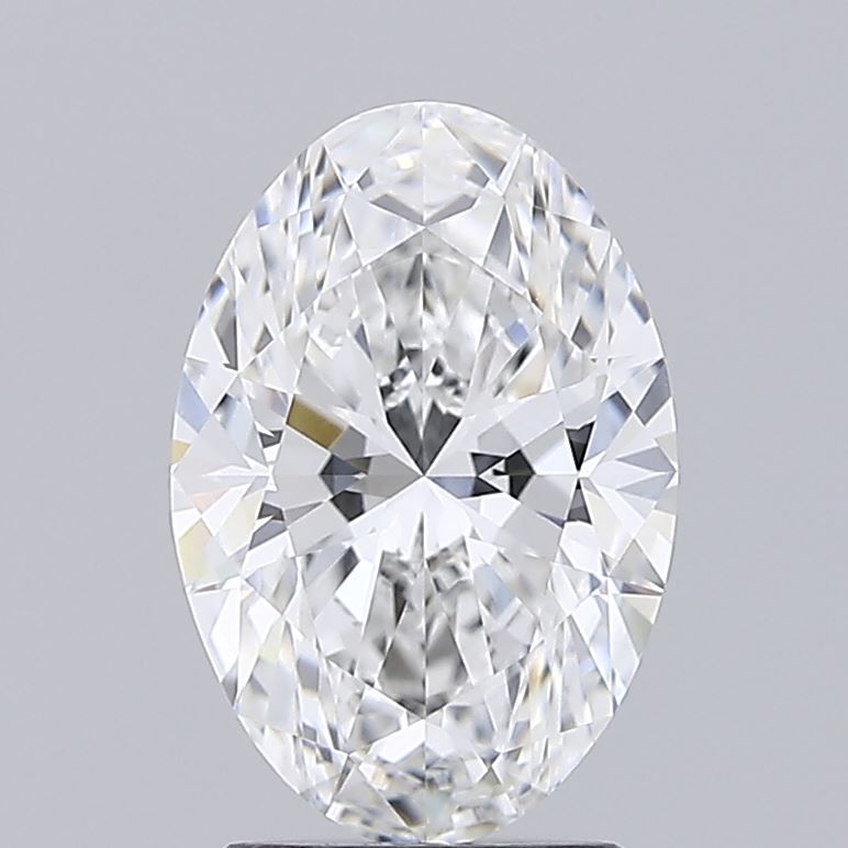 2.03 ct. oval Lab Grown Diamond front image