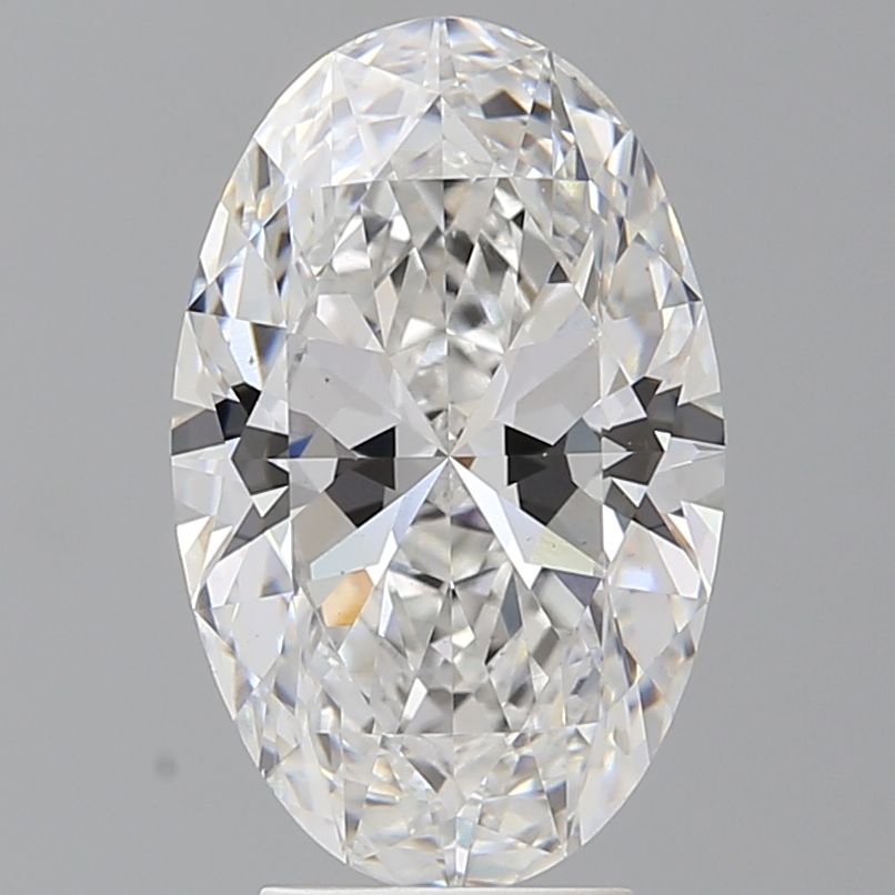 4.10 ct. oval Lab Grown Diamond front image