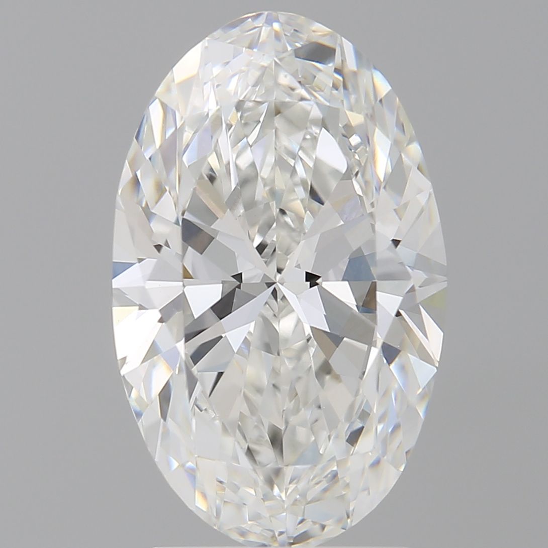 3.01 ct. oval Lab Grown Diamond front image