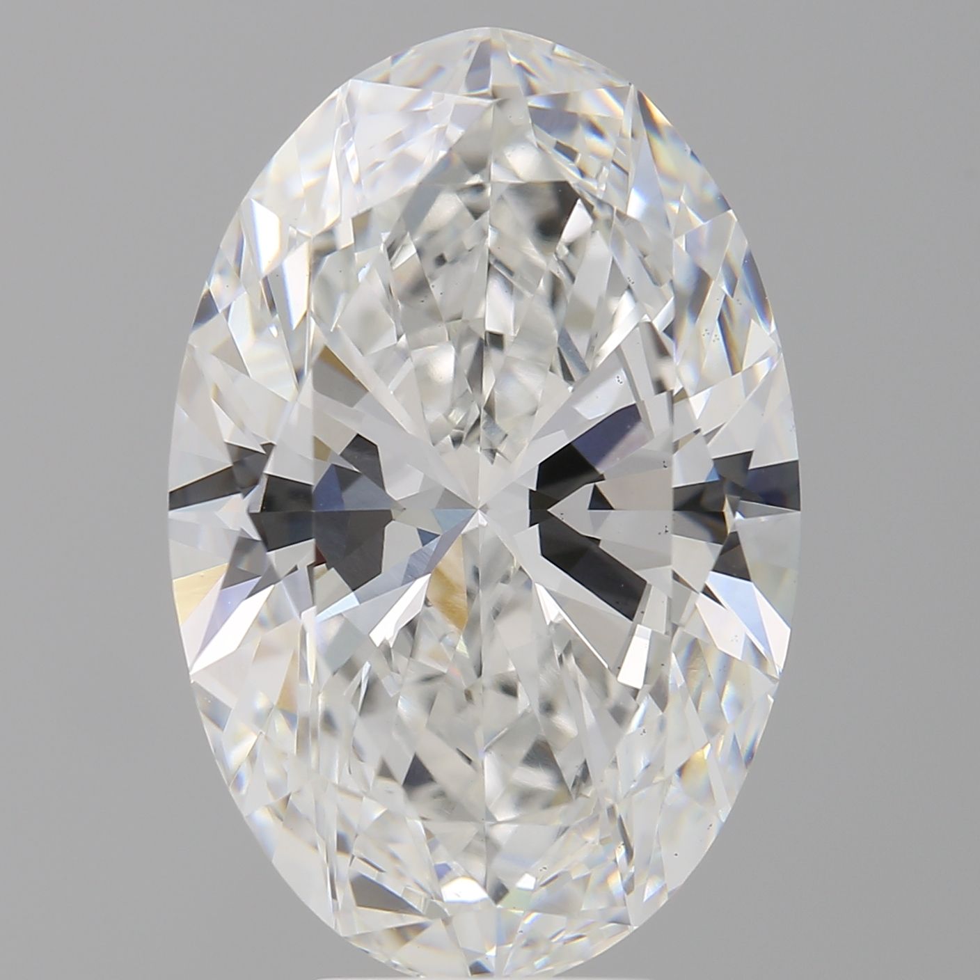 7.09 ct. oval Lab Grown Diamond front image