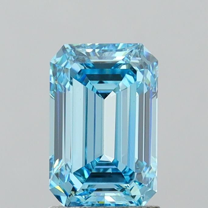 1.94 CT Fancy Vivid Blue EMERALD