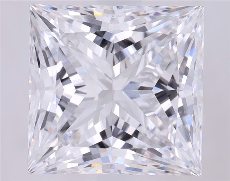 5.12 ct. princess Lab Grown Diamond front image