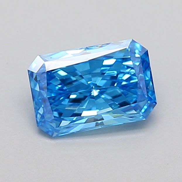 0.84 CT Fancy Vivid Blue RADIANT