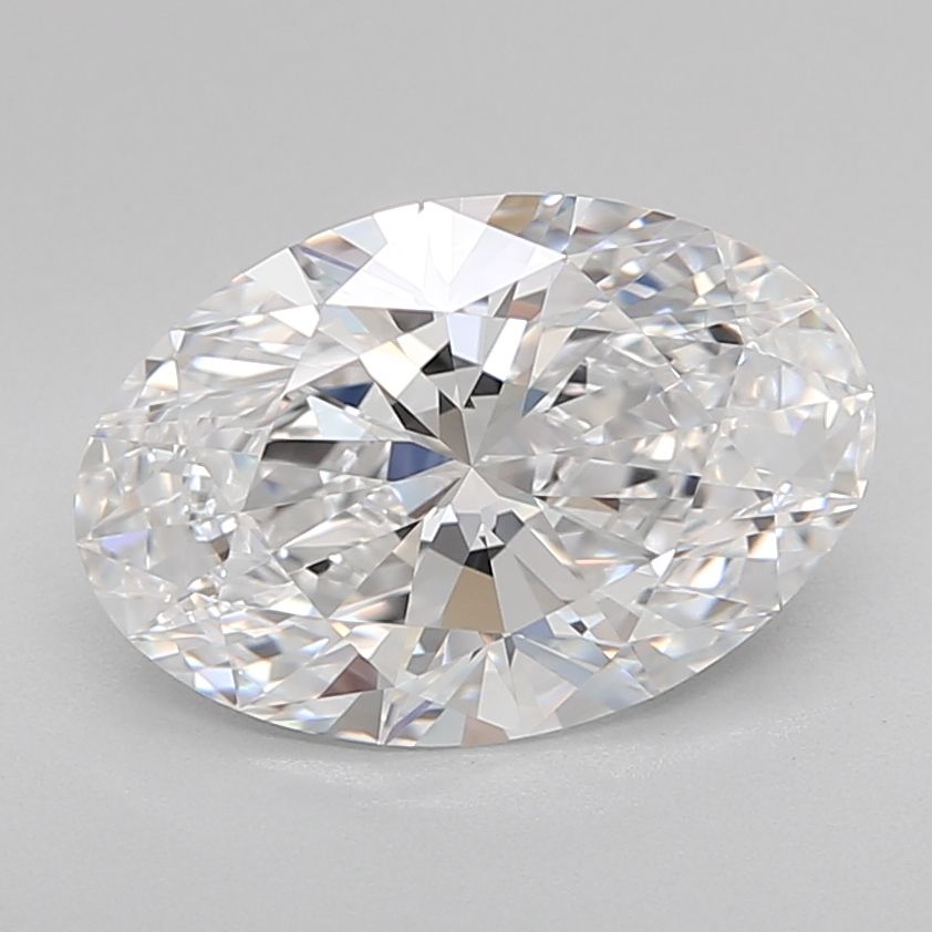 2.85 ct. oval Lab Grown Diamond front image