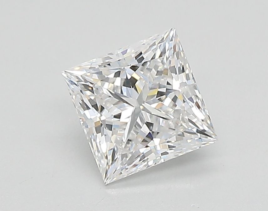 0.89 ct lab-grown Princess Diamond