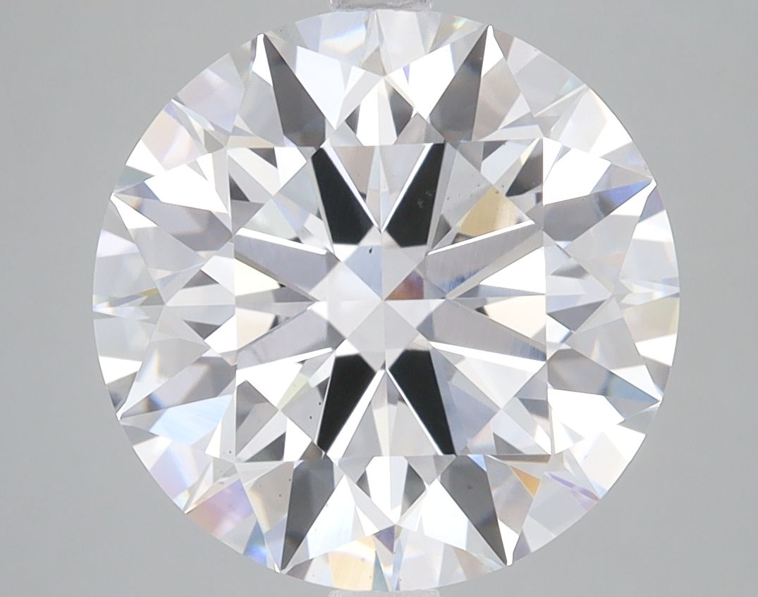 Diamant Rond 5.58 ct - Couleur F - Pureté VS2