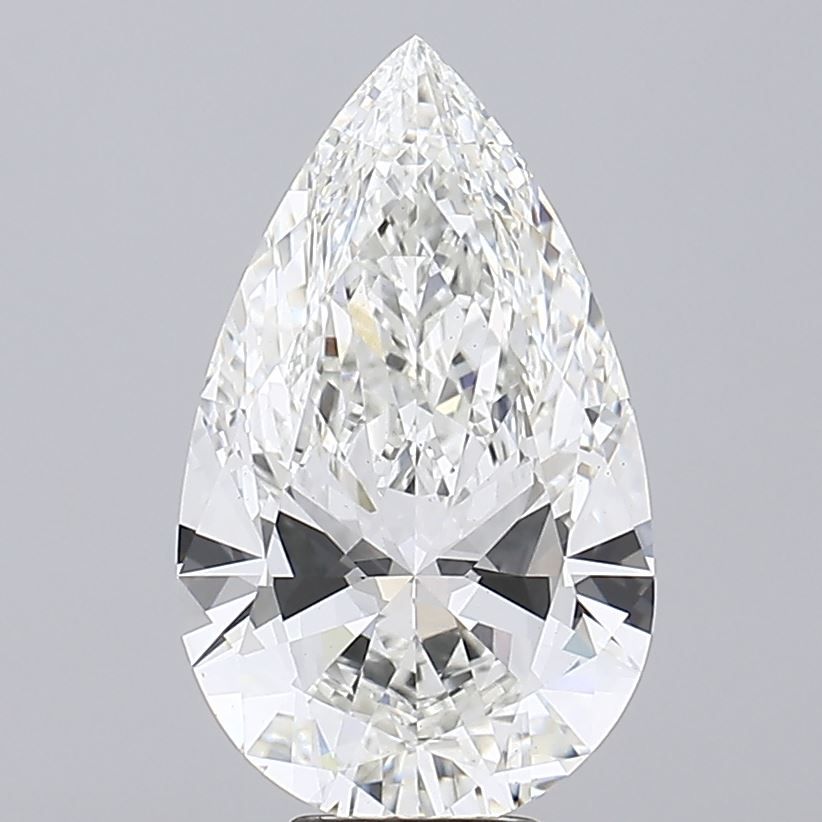 7.03 ct. pear Lab Grown Diamond front image