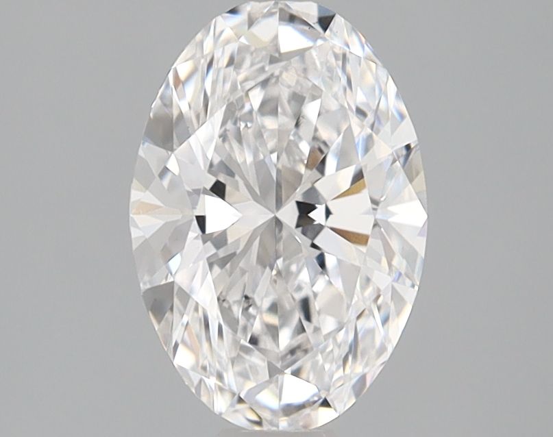 1.28 ct. oval Lab Grown Diamond front image