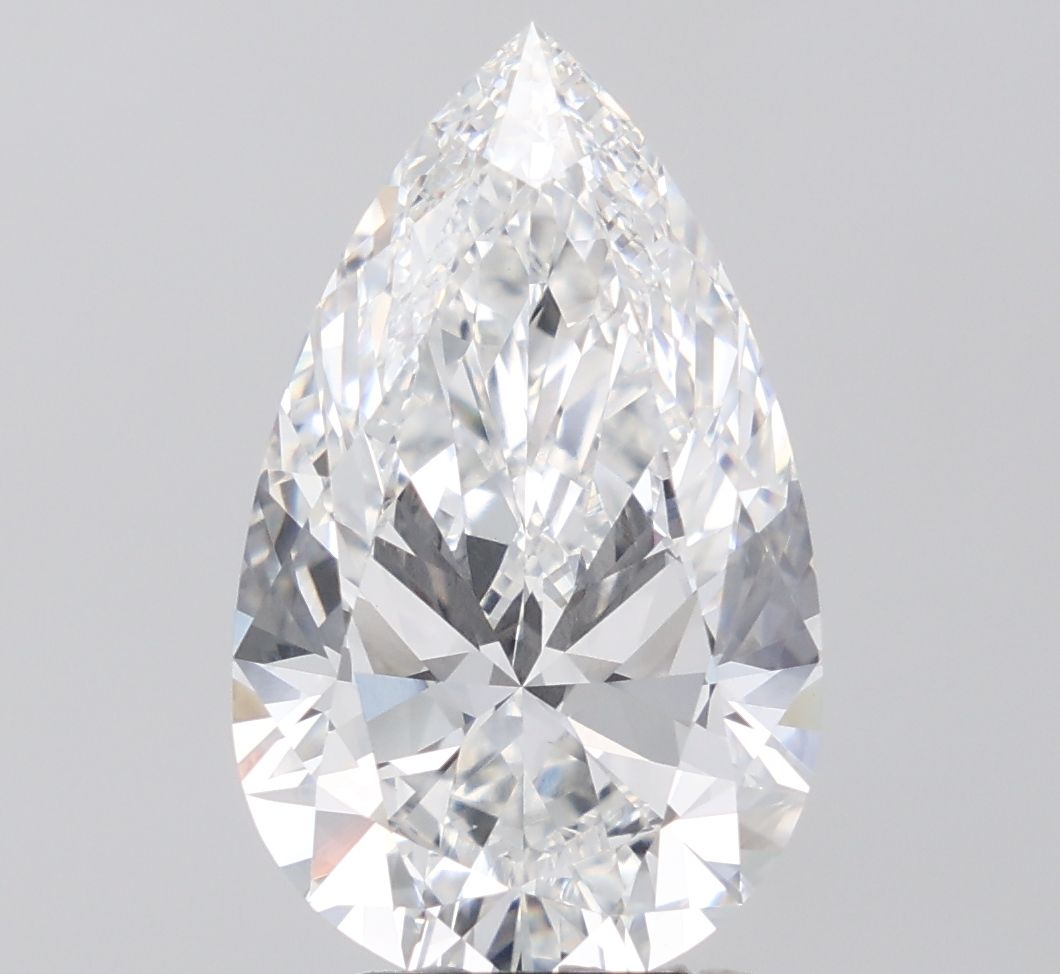 8.01 ct. pear Lab Grown Diamond front image