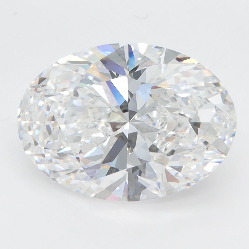 3.07 ct. oval Lab Grown Diamond front image
