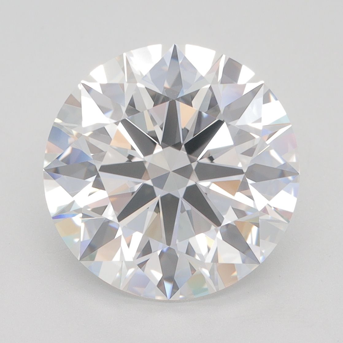 5.02 ct. round Lab Grown Diamond front image