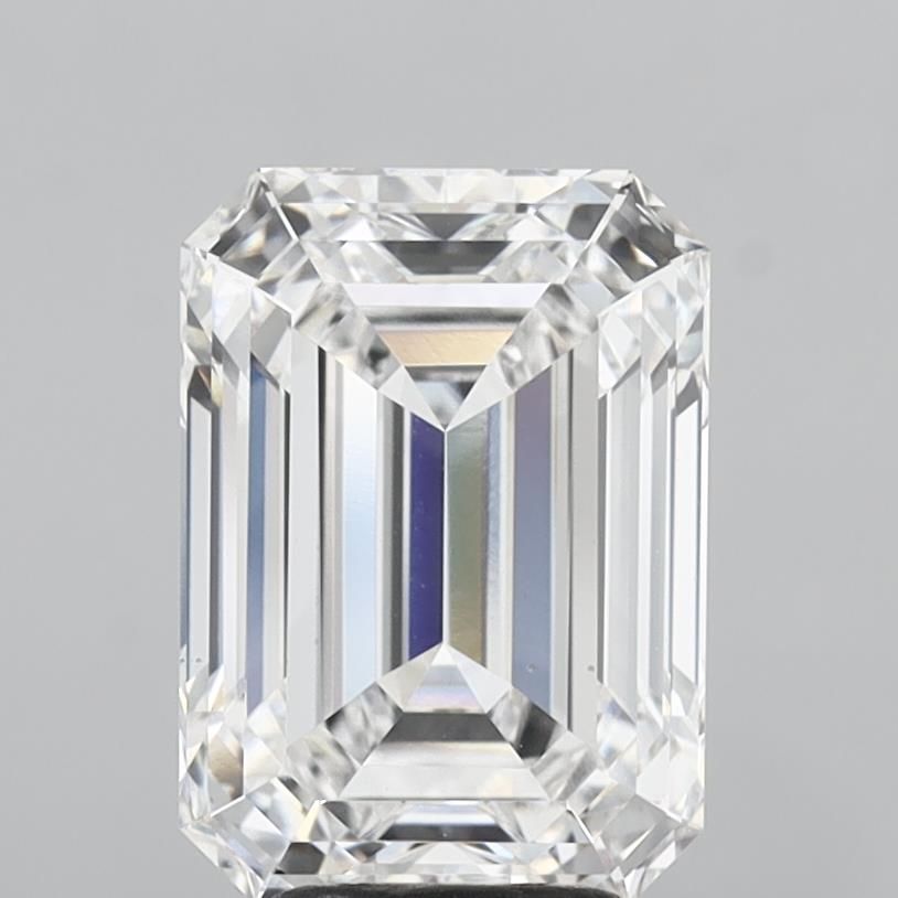 5.04 ct. emerald Lab Grown Diamond front image