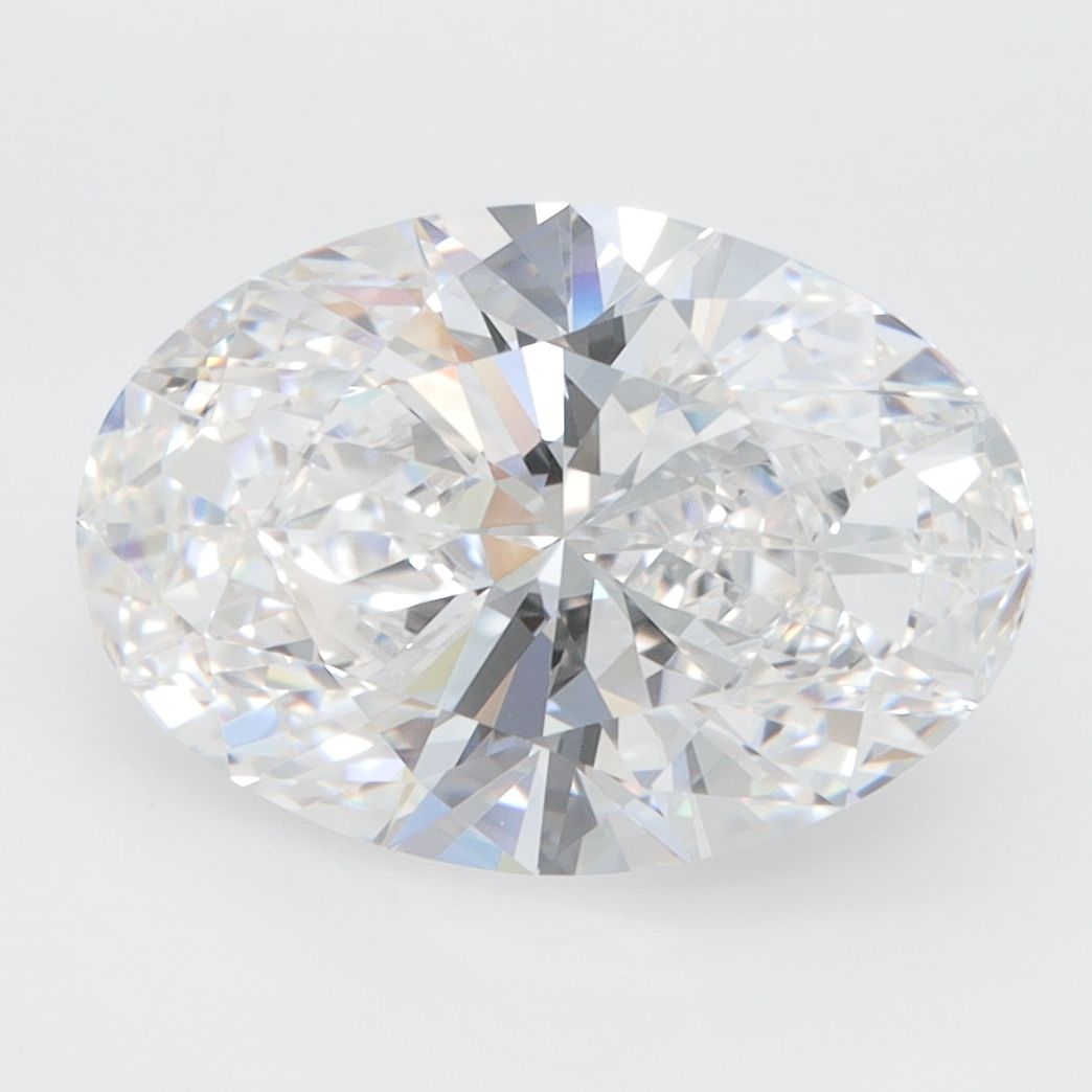 3.66 ct. oval Lab Grown Diamond front image