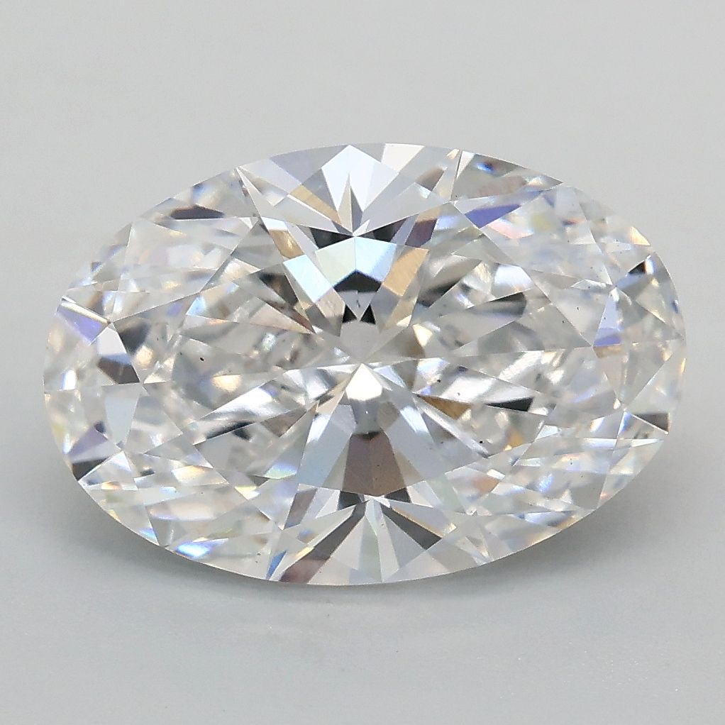 3.09 ct. oval Lab Grown Diamond front image