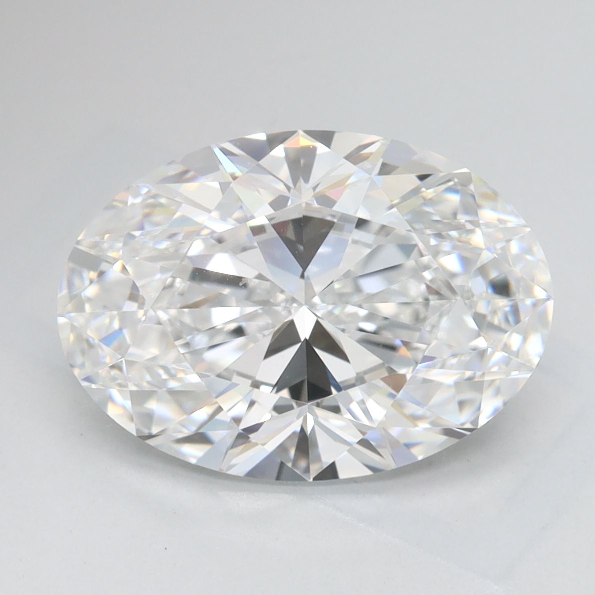 3.10 ct. oval Lab Grown Diamond front image