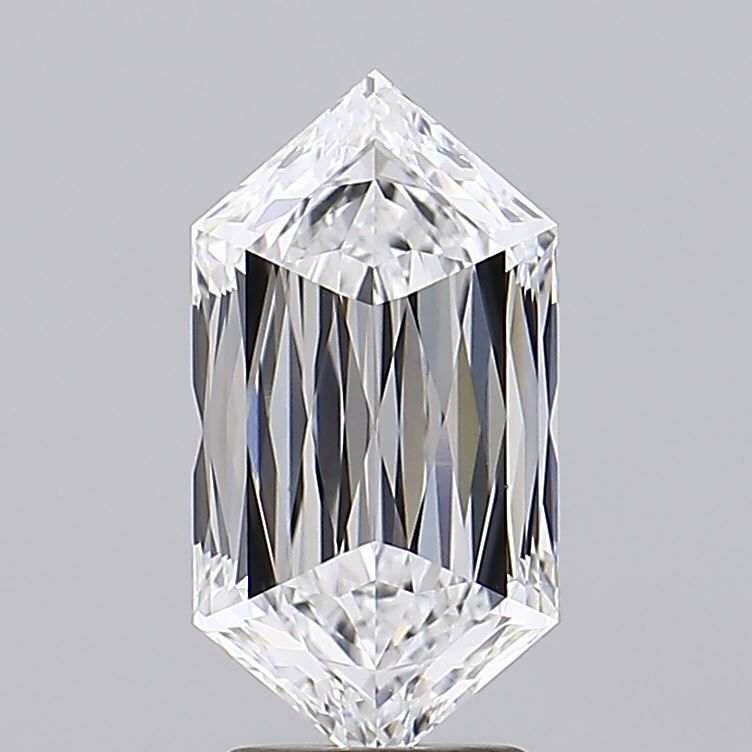 3.08 ct lab-grown Hexagonal Diamond