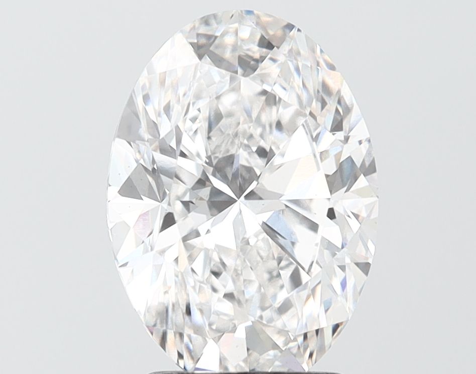 3.04 ct. oval Lab Grown Diamond front image