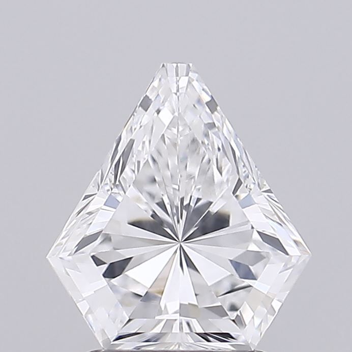 1.63 ct lab-grown Shield Diamond