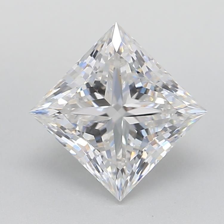 2.11 ct. princess Lab Grown Diamond front image