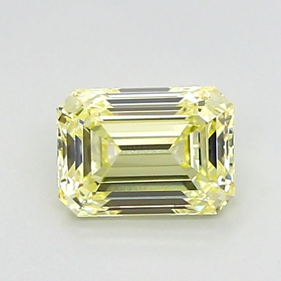 1.5 CT Fancy Light Yellow EMERALD