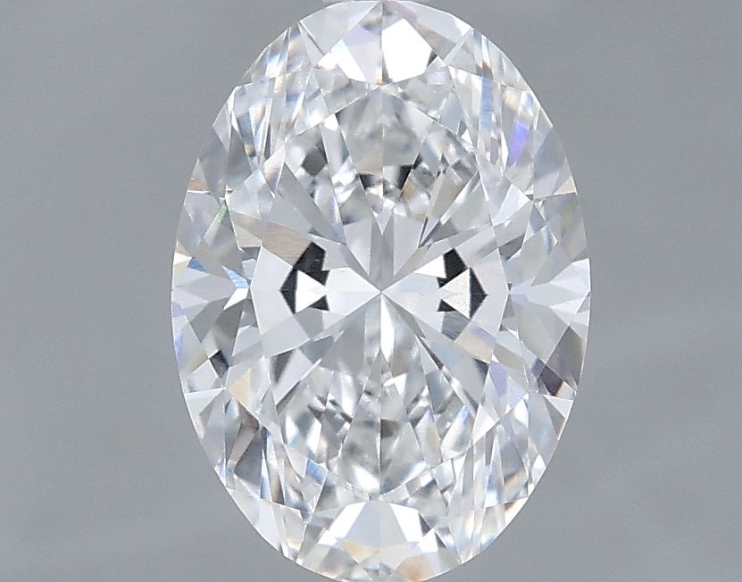 2.08 ct. oval Lab Grown Diamond front image