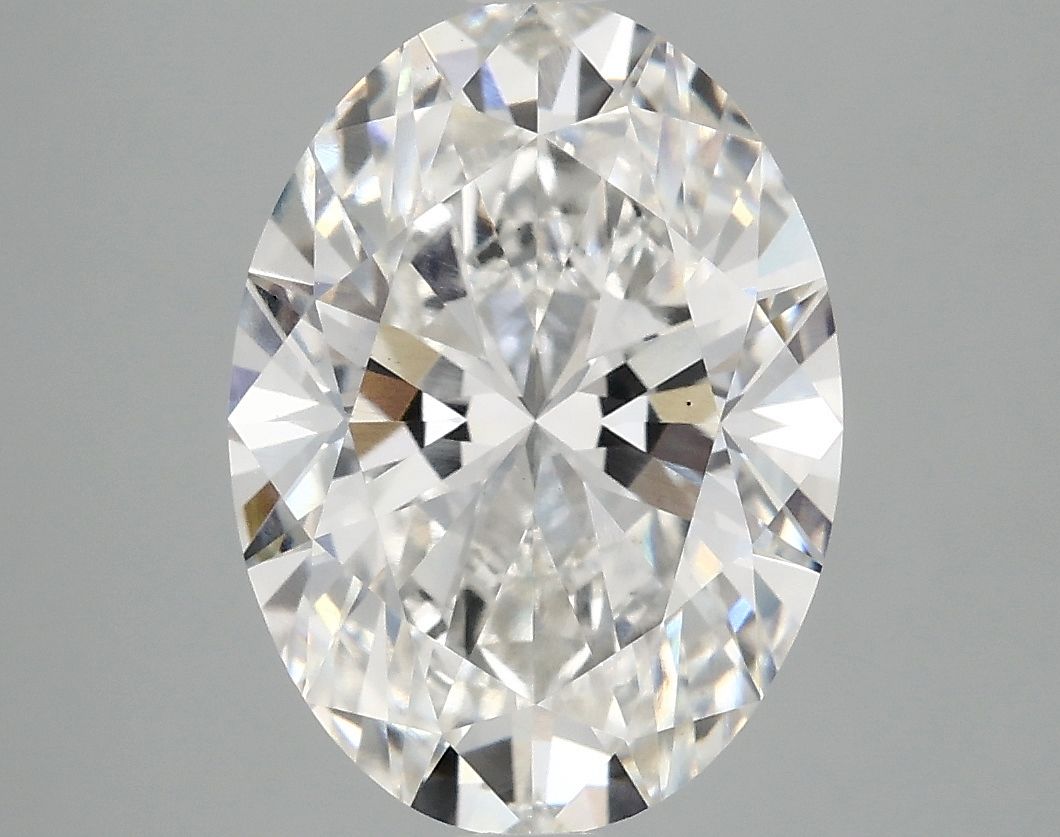 4.08 ct. oval Lab Grown Diamond front image