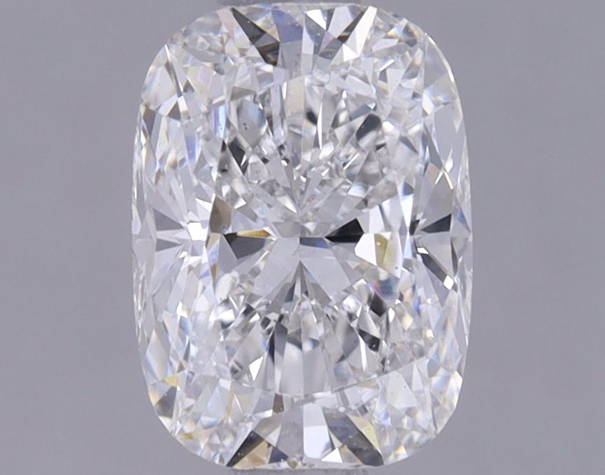 1 ct lab-grown Cushion brilliant Diamond