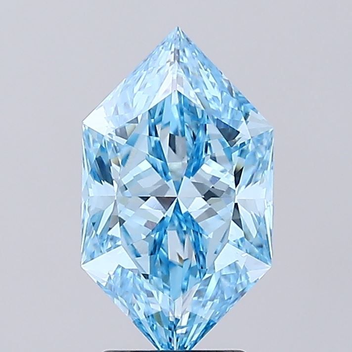 3.03 ct lab-grown Hexagonal Diamond