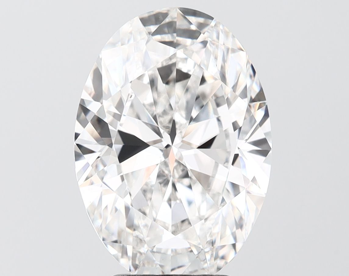 5.03 ct. oval Lab Grown Diamond front image