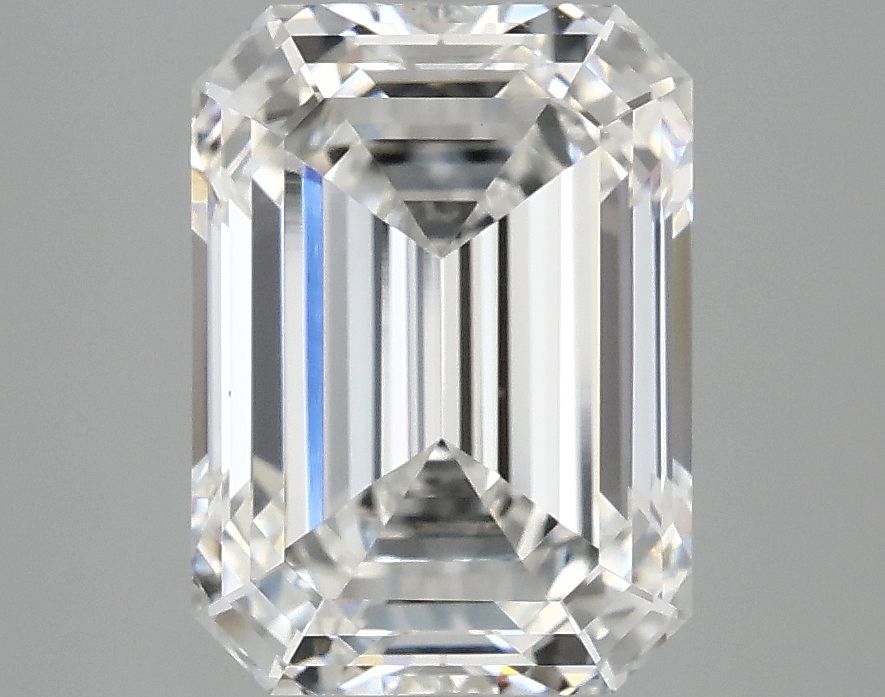 3.87 ct. emerald Lab Grown Diamond front image