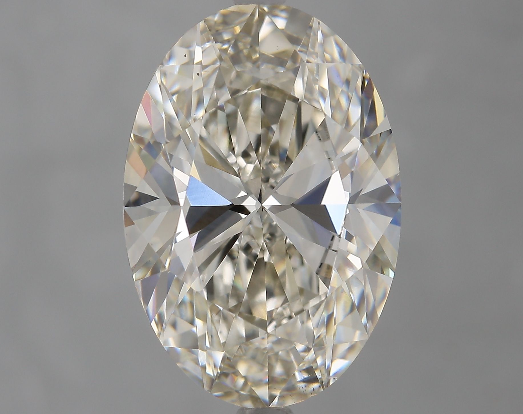 5.51 ct. oval Lab Grown Diamond front image