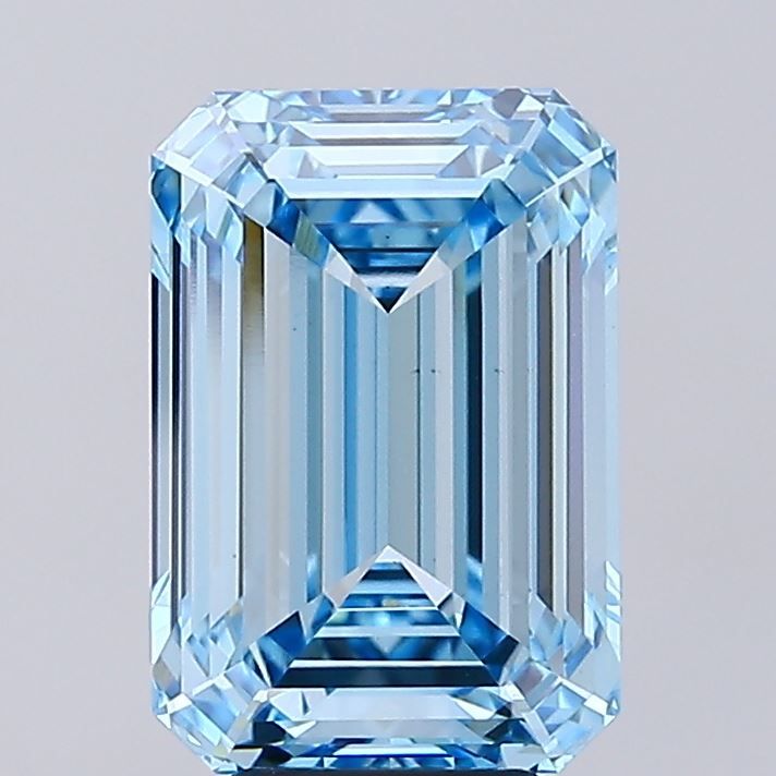 6.05 ct. emerald Lab Grown Diamond front image