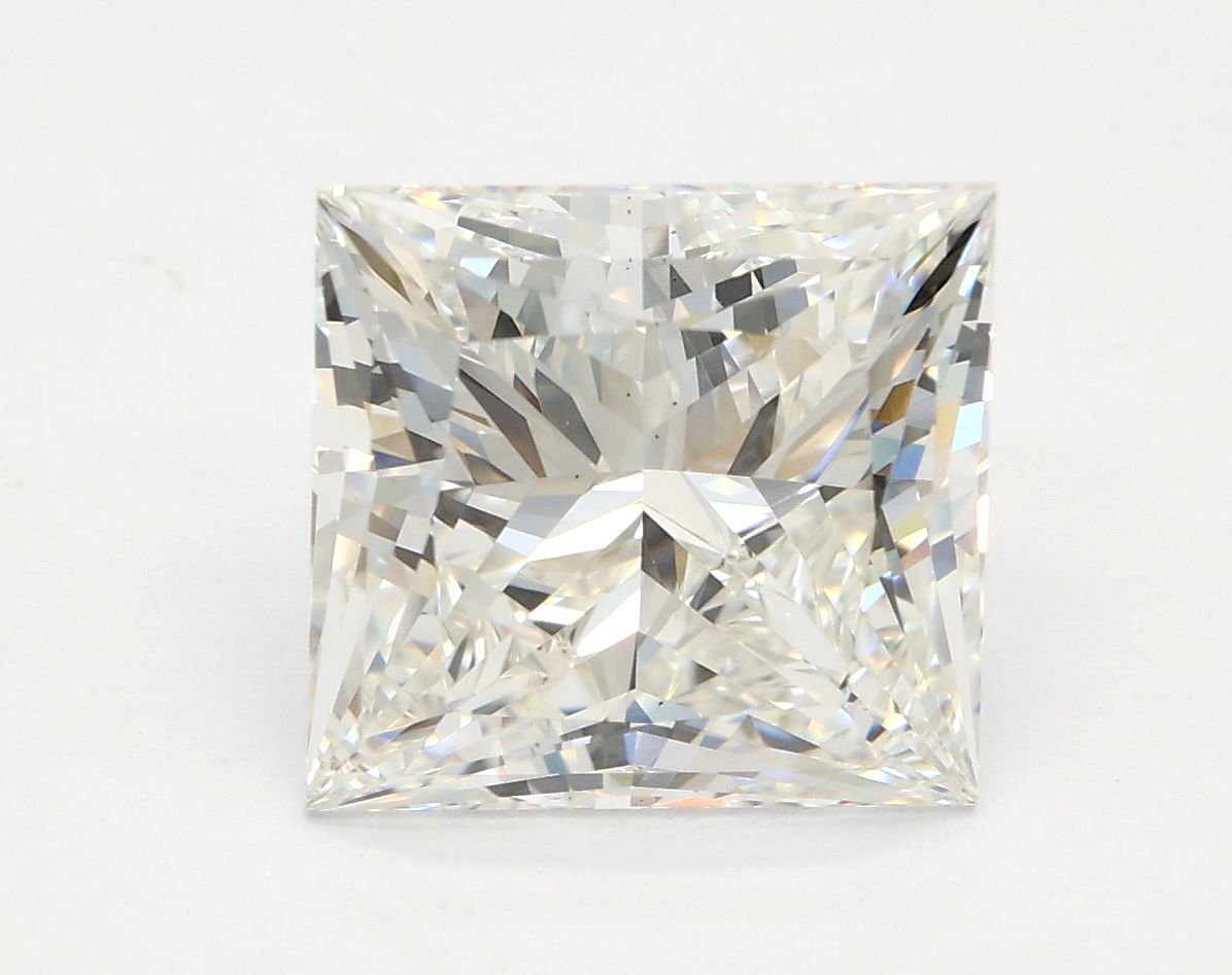 3.42 ct. princess Lab Grown Diamond front image