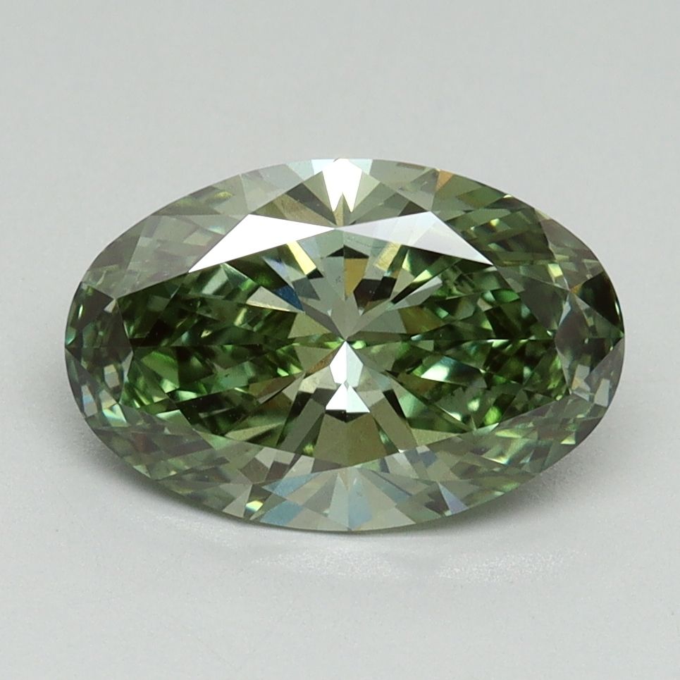 2.01 ct. oval Lab Grown Diamond front image