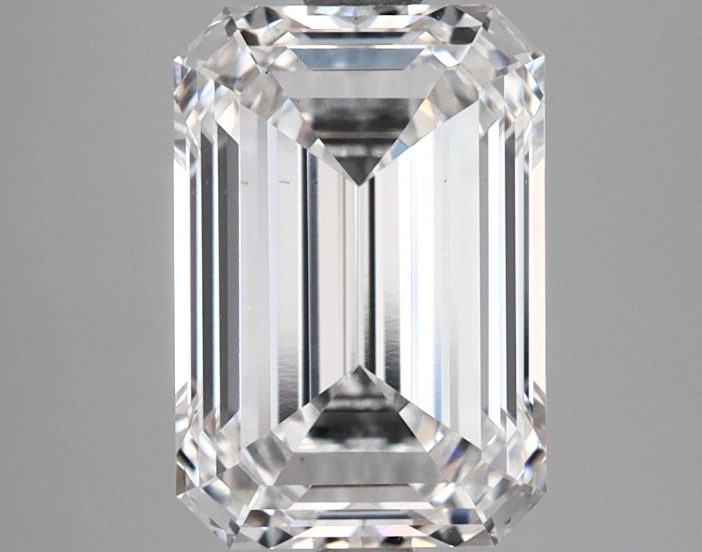 3.58 ct. emerald Lab Grown Diamond front image