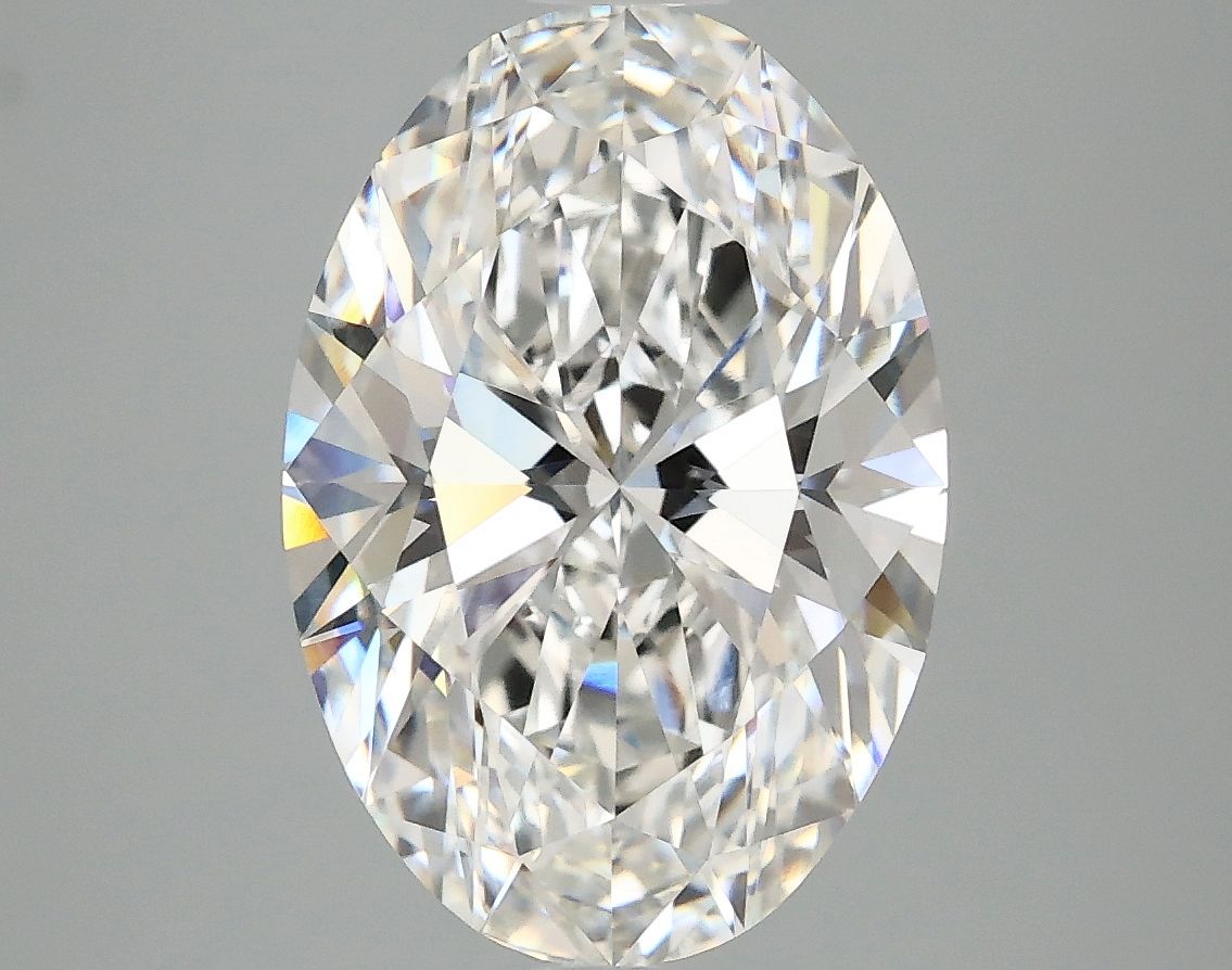 3.91 ct. oval Lab Grown Diamond front image