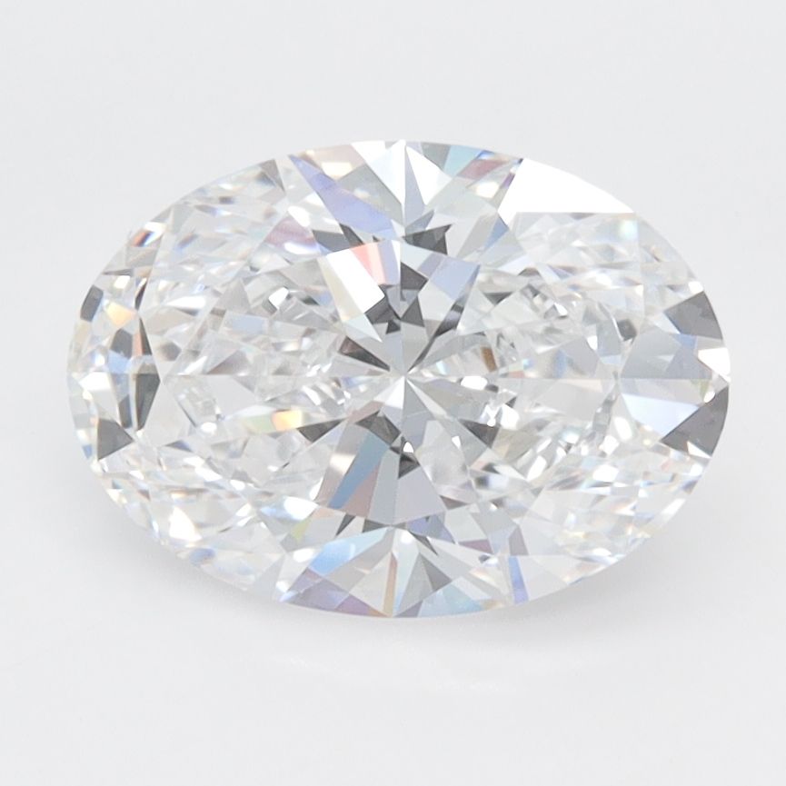 2.08 ct. oval Lab Grown Diamond front image