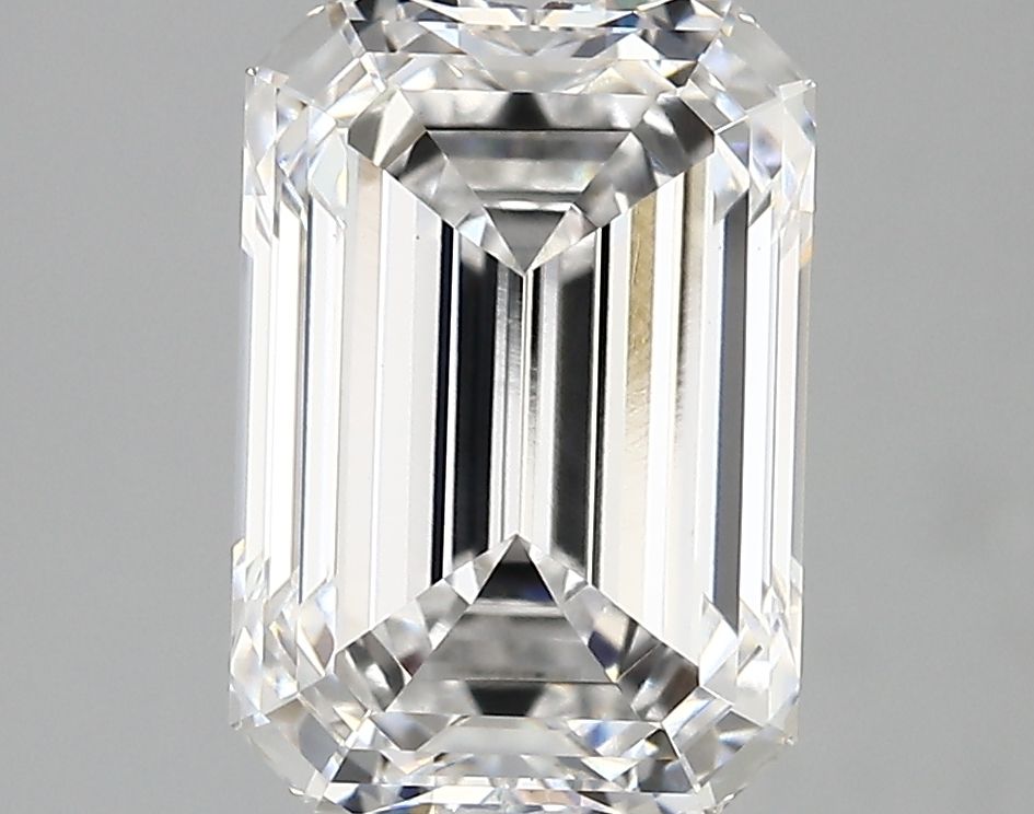 3.84 ct. emerald Lab Grown Diamond front image