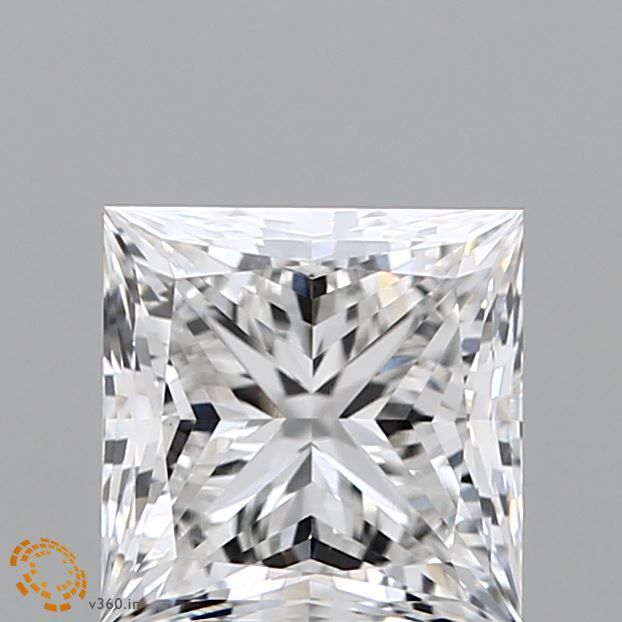 1.90 ct. princess Lab Grown Diamond front image